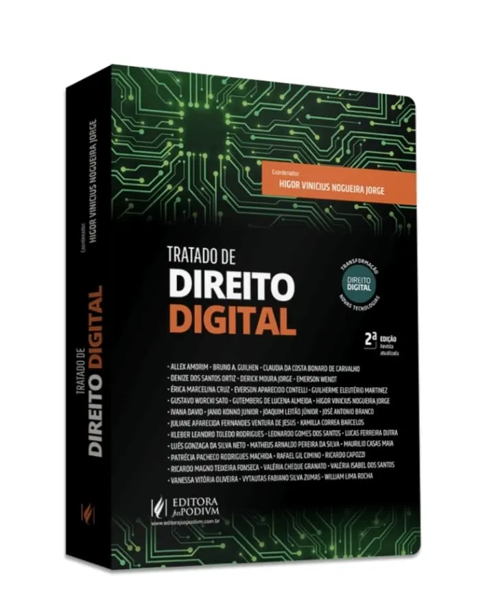 Capa da obra Tratado de Direito Digital.
