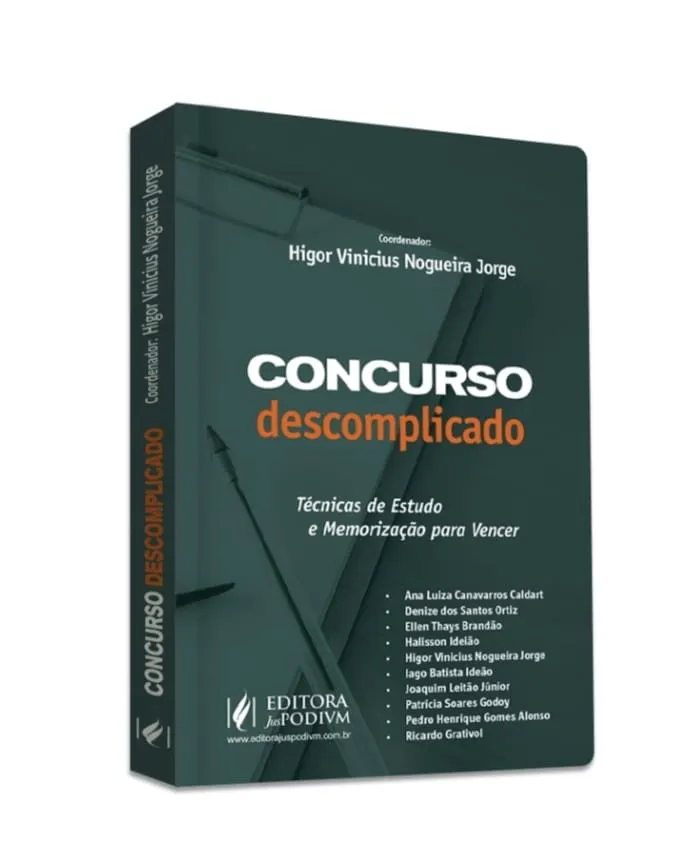 Capa da obra Concurso Descomplicado.