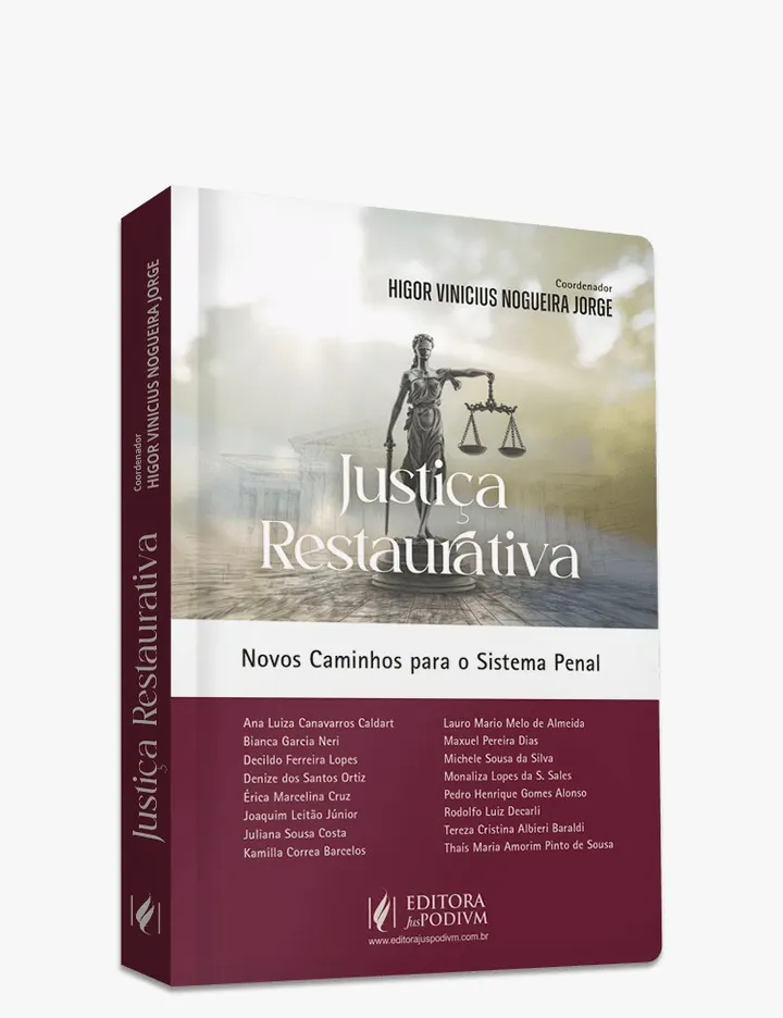 Capa da obra Justiça Restaurativa: Novos Caminhos para o Sistema Penal.