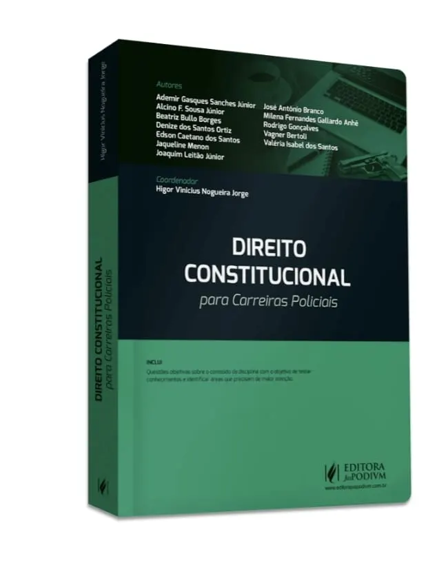 Capa da obra Direito Constitucional para Carreiras Policiais.