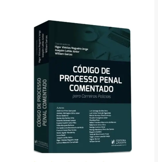 Capa da obra Código de Processo Penal Comentado para Carreiras Policiais.