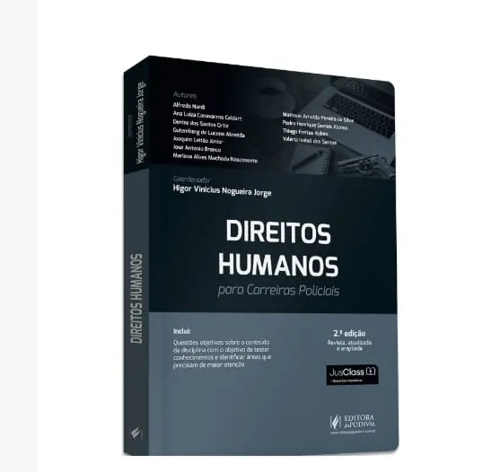 Capa da obra Direitos Humanos para Carreiras Policiais.