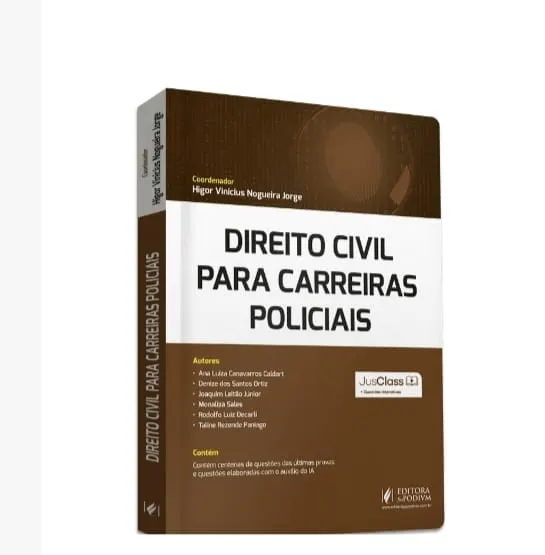 Capa da obra Direito Civil para Carreiras Policiais.