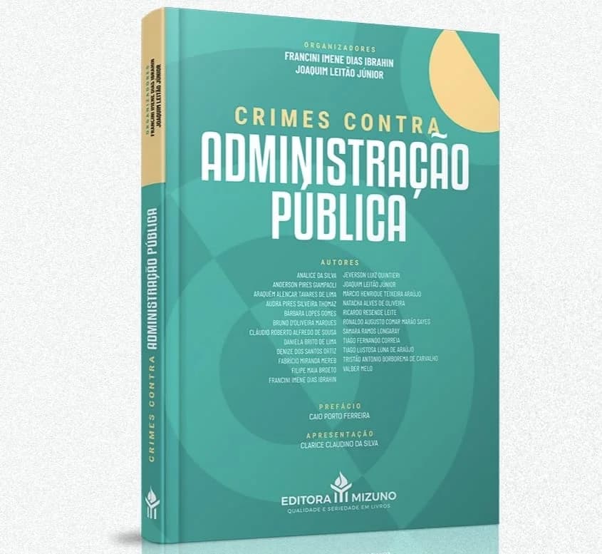 Capa da obra Crimes Contra a Administração Pública.